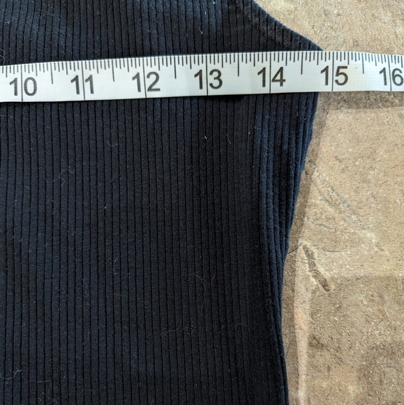 🌻2 for $20 | Derek Heart Ribbed Bodycon Style Dress with Button Detail - Picture 4 of 7